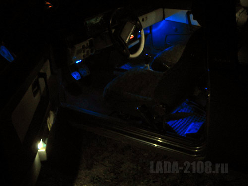 LED-подсветка салона LADA Samara