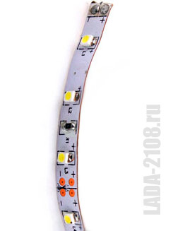 Светодиодная (LED) полоска для подсветки багажника. SMD-диоды типа 1210